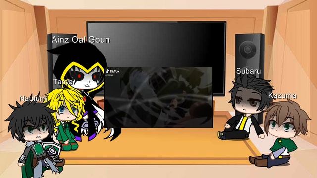 Реакция Исекай Квартет друг на друга. Isekai React To Each Other (?? And ??) 2