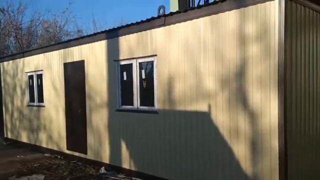 Дачная бытовка / металлический блок контейнер в СПб / Производство блок-контейнеров в СПб смотреть онлайн