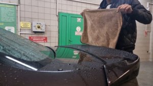 Dry Monster в деле! Сушка машины после мойки. Правильная фибра для сушки. Сушка за 5 минут! Accord