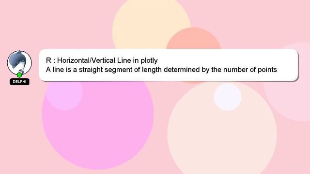 R : Horizontal/Vertical Line in plotly смотреть онлайн