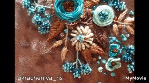 embroidery on velvet 2. short videos . Вышивка на бархате 2. короткие видео.
