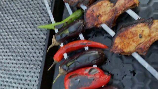 Двойной Шампур для овощей и стейков МАГАЗИН КОРОЛЬ ШАМПУР смотреть онлайн