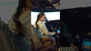 Аэропорт Мале взлет вид из кабины Boeing 737NG take off in Male Maldives Pilot"s eye view :)