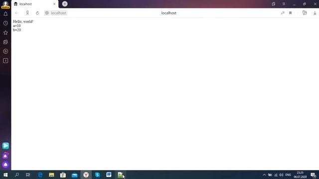 Лабораторная работа №1:Установка набора дистрибутивов Denwer