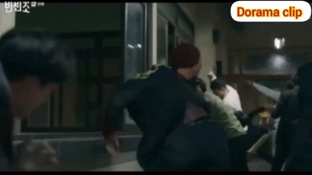 Первый команда Бандит и Спортсмен дорама Винченцо  19-серия