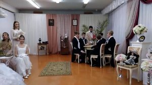 Сценка "Выстрел" Пушкинский бал в гимназии 23 г.Владимир 15.12.18