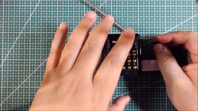 Дешевый цифровой FM радиоприемник с аккумулятором и МП3 смотреть онлайн