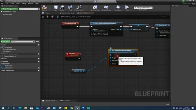 UE4 рисование в играх создание игр инди разработка рисование баллончиком с краской Unreal Engine 4 смотреть онлайн