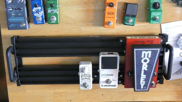 How To Arrange Your Effects Pedals On Your Pedalboard  Guitto GPB-01 Pedalboard Demo