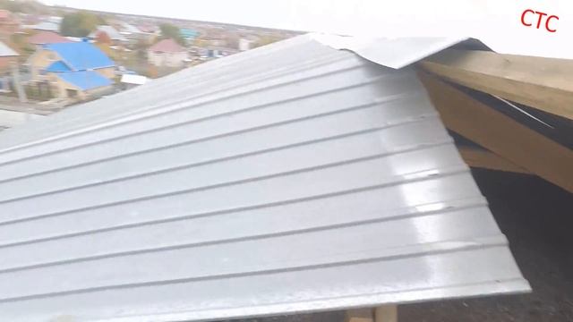 #Сорвало #кровлю #навысоте Ремонт крыши на предприятии, осмотр нового объекта (октябрь 2019) смотреть онлайн