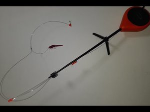 Уловистый зимний монтаж на леща ,плотву ,краснопёрку и другую мирную рыбу ! Тандем- Паравоз !