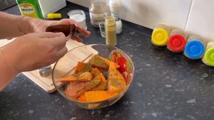 БАТАТ по деревенски в духовке за 5 минут | Закуска понравилась всей семье