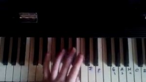 Аквариум - Город золотой на пианино(одна рука)