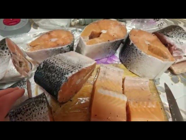 Сёмга слабосоленая за 2 часа. Самый простой рецепт.