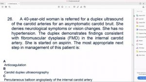 Vascular online training Prof Samer vascular examination revision supra-aortic dissease