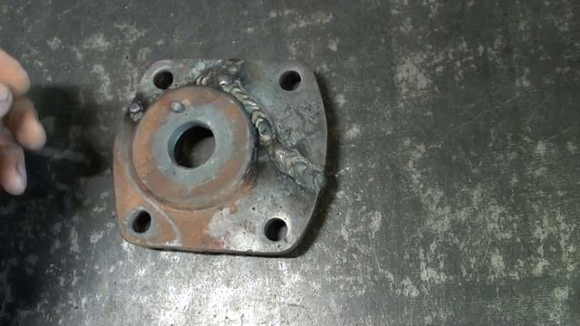 Сварка чугуна: ремонт крышки рулевой колонки. Часть 3 смотреть онлайн