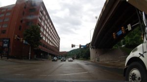 Driving around Pittsburgh, Pennsylvania in 4K