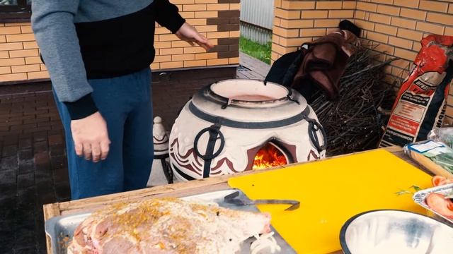 СВИНАЯ РУЛЬКА с ОВОЩАМИ в ТАНДЫРЕ. СОЧНЫЙ РЕЦЕПТ. свинаярулька тандыр