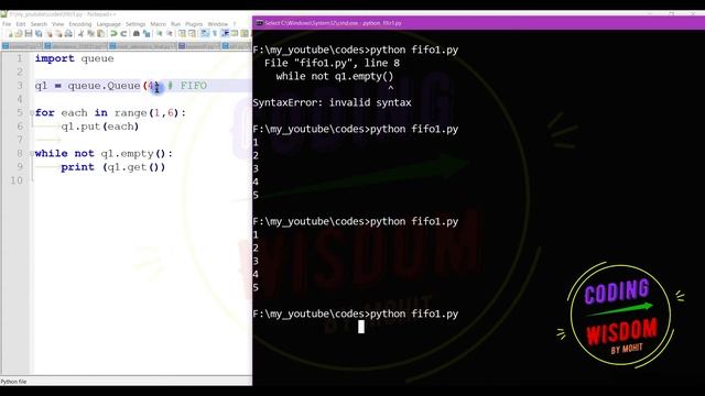 Learn Python Parallel Programming, Python Queue video 6