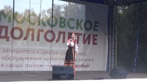 Анна Макеева(Парк Сокольники,Московское Долголетие,6.9.18)