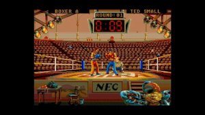 PC Engine - Andre Panza Kick Boxing 'Title & Demo'