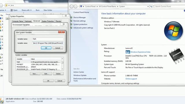 Core Java Tutorial - JDK 1.8 installation & Run Basic HelloWorld Program through Command prompt смотреть онлайн