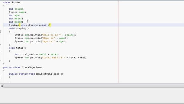 #40 | Object and Class in Java | Java Programming in Tamil