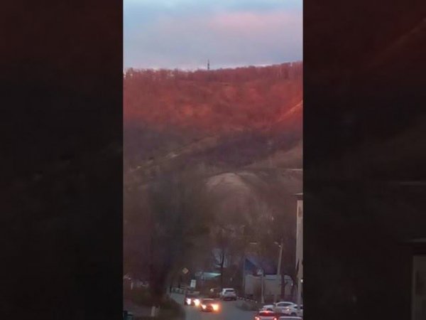 Один из холмов города Вольск! Здесь зимой работает горнолыжная база