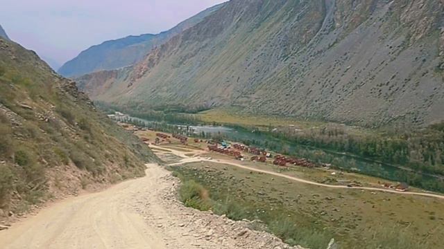 Алтай 2024.Кату-Ярык. Спуск и подъем.