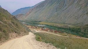 Алтай 2024.Кату-Ярык. Спуск и подъем.