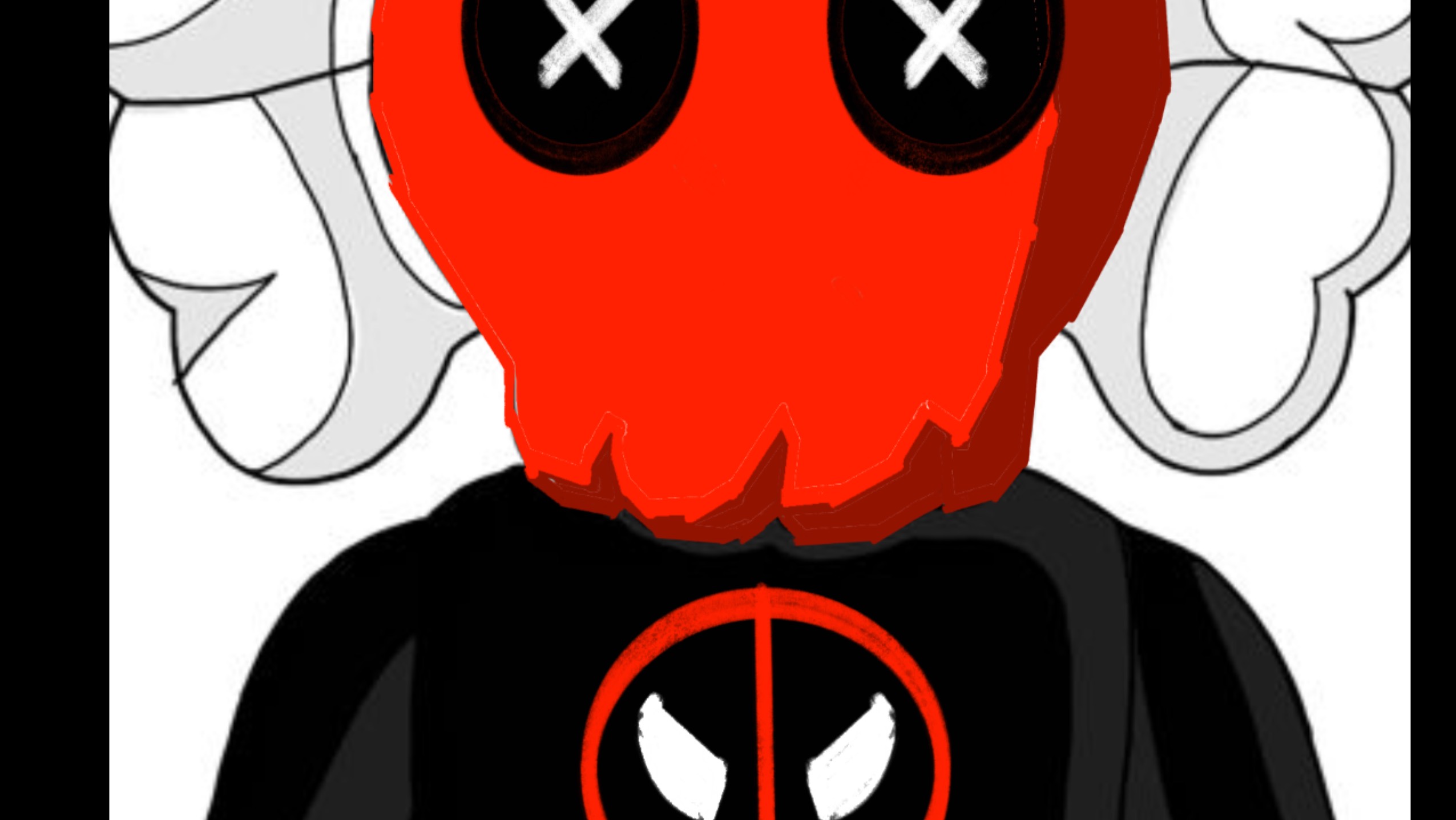 KAWS ДЭДПУЛ