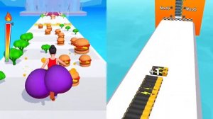 Twerk Race 3D | Battery Run - All Level Gameplay Android,iOS - NEW APK UPDATE