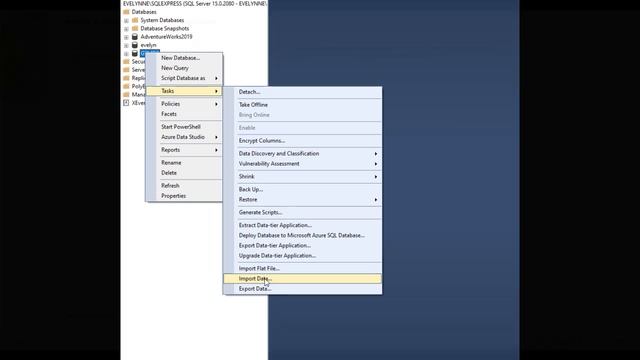 Import Data from Excel to SQL Server Management Studio смотреть онлайн