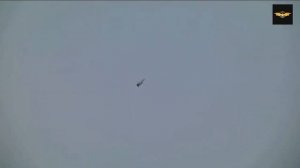 Красивый пуск противокорабельной ракеты "Вулкан" с Гвардейского ракетного крейсера "Москва"