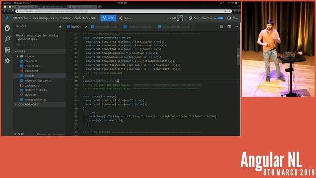 Michael Hladky - RxJS Advanced Patterns Learn how to manage heavily dynamic Angular apps смотреть онлайн