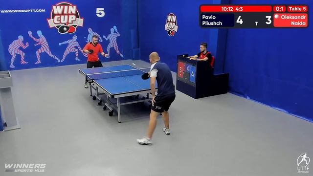 22:30 Плющ Павел 0-3 Найда Александр стол 5 ЮГ-6 09.08.22 смотреть онлайн