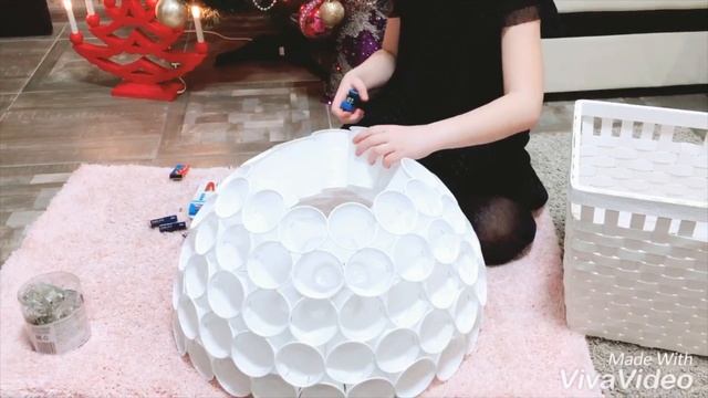 DIY✨ New Year’s night light ? ?? Новогодний ночник/// делаем сами?ПАСХАЛКА !!!