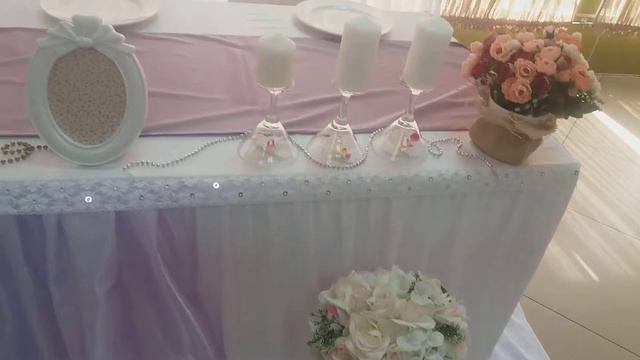 Свадьба в бледно- фиолетовым цветом смотреть онлайн