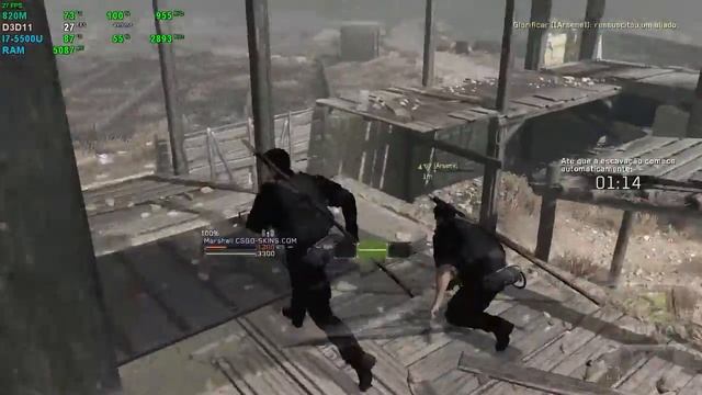 METAL GEAR SURVIVE BETA GAMEPLAY GEFORCE 820M 2GB