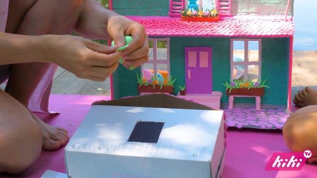 Самый большой дом для куклы лол ? Своими руками ? Пластилин челлендж смотреть онлайн