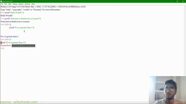 Python reloaded.... Python Syntax