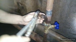 Потекли пропиленовые краны, запал кран.