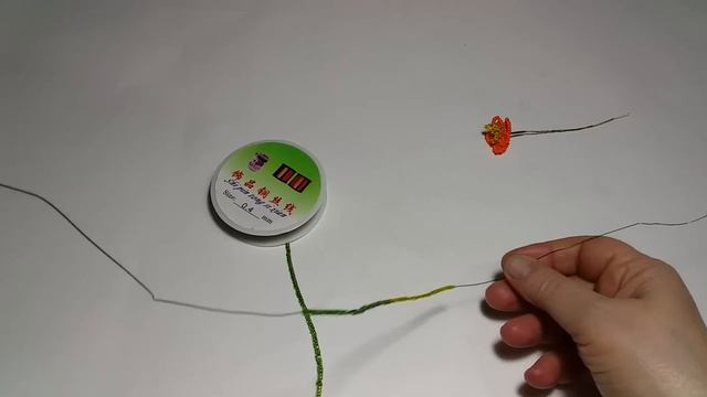 Цветы из бисера. Лапчатка кустовая. 1 часть. Мастер класс. Пошаговый МК . смотреть онлайн