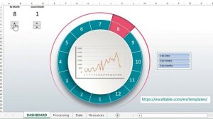 Associative techniques for visualizing data sampling in Excel