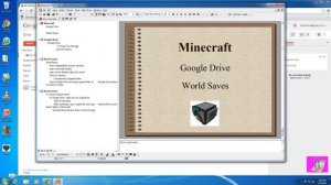 Minecraft Google Drive World Saves