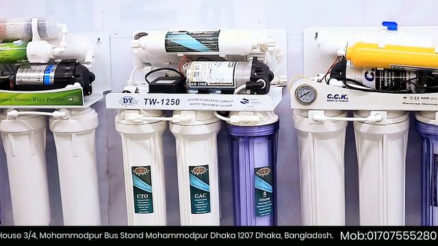 Best Industrial Water Treatment Plant and Residential Water Purifier Systems in Bangladesh.