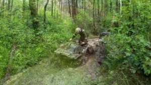 Yamaha grizzly 350 450 700 forest mud fun, Один день из жизни квадроциклиста, Dji mavic Air