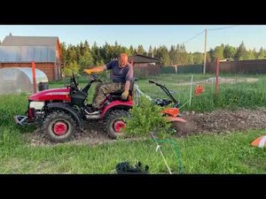 Культивирование фрезой МТЗ 152Н