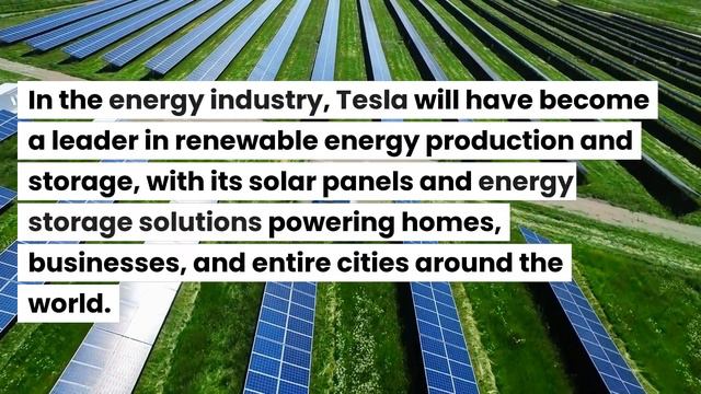 TESLA in the YEAR 2050