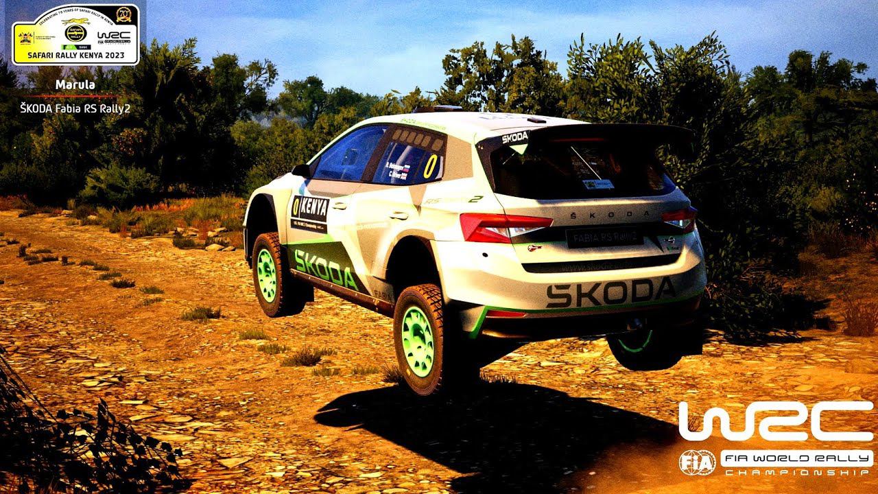 EA WRC Rally Safari Marula Skoda Fabia RS Rally 2 (PS 5 4k)